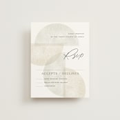 "Camille" - RSVP Cards in Stone by Jackie Crawford - Front
