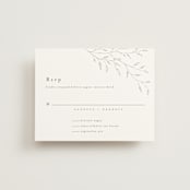 "tortina" - RSVP Cards in Aqua Mist by chocomocacino - Front