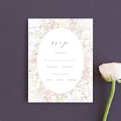 "Pastel Dream" - RSVP Cards in Lily by Phrosné Barwood - Front