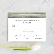 "Windy City" - RSVP Cards in Antique by Turner de Feria - Front