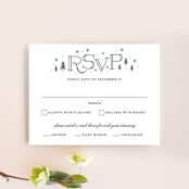 "Adventurous" - RSVP Cards in Forest by Sarah Brown - Front