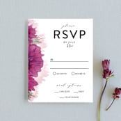"Ethosien" - RSVP Cards in Majestic by GeekInk Design - Front