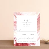 "pollen" - RSVP Cards in Petal by Robin Ott - Front