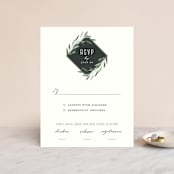 "Oliviers" - RSVP Cards in Spring by Gwen Bedat - Front