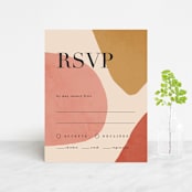 "Galeria" - RSVP Cards in Autumn Desert by Kelly Schmidt - Front