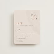 "a hundred years" - RSVP Cards in Burnt Umber by Robin Ott - Front