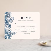 "Southern Comfort" - RSVP Cards in French Blue by Chris Griffith - Front