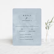 "Celestial" - RSVP Cards in Night Sky by Carly Reed Walker - Front