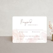 "dawning" - RSVP Cards in Sunrise by Jennifer Wick - Front