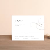 "Foundry" - RSVP Cards in Rose Quartz by Kristie Kern - Front