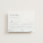 "At Sea" - RSVP Cards in Sky by Nicoletta Savod - Front