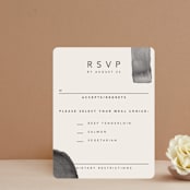 "Midtown" - RSVP Cards in Stone by Hudson meet Rose - Front