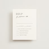 "Modern Bookmark" - RSVP Cards in Cactus by Jill Means - Front