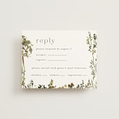 "We Walk Together" - RSVP Cards in Evergreen by Petra Kern - Front