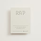 "Hayes" - RSVP Online Enclosure Cards in Forest by Blustery August - Front