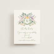 "Tropical Dreams" - RSVP Online Enclosure Cards in Jungle by Petra Kern - Front