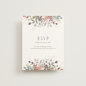 "Golden Hour" - RSVP Online Enclosure Cards in Water Lily by Jennifer Wick - Front