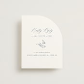 "Close to my Heart" - RSVP Online Enclosure Cards in Twilight Whisper by Design Lotus - Front