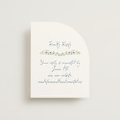 "Meadow Whisper" - RSVP Online Enclosure Cards in Meadow by Petra Kern - Front