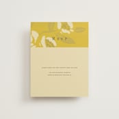 "Sophia" - RSVP Online Enclosure Cards in Sunshine by Ani Somi - Front