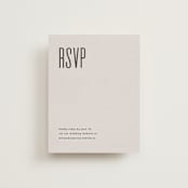 "Film" - RSVP Online Enclosure Cards in Coffee by JoAnn Jinks - Front