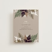 "Autumnal" - RSVP Online Enclosure Cards in Natural by Alethea and Ruth - Front