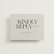"Carino" - RSVP Online Enclosure Cards in Brise by Pati Cascino - Front