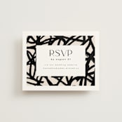 "West Side" - RSVP Online Enclosure Cards in Slate by Hudson meet Rose - Front