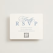 "Aristocratic" - RSVP Online Enclosure Cards in Sky by Creo Study - Front