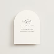 "Pearl" - RSVP Online Enclosure Cards in Chantilly by Jessica Williams - Front
