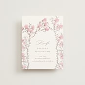 "butter blossoms" - RSVP Online Enclosure Cards in Posie by Phrosné Barwood - Front