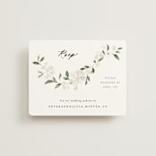 "Sweeping Vine" - RSVP Online Enclosure Cards in Porcelain by Itsy Belle Studio - Front