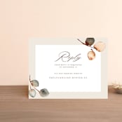"Bella Mia" - RSVP Online Enclosure Cards in Autumn by Petra Kern - Front