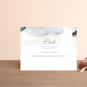 "Grand Escape" - RSVP Online Enclosure Cards in Stone by Petra Kern - Front