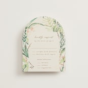 "fresh tropical" - RSVP Cards in Greenery by Phrosné Barwood - Front