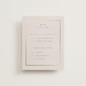 "Shraddha" - RSVP Cards in Celestial by Deynaaz Daraei - Front