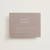 "autumne" - RSVP Cards in Maple by Lori Wemple - Front