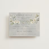 "Love Song" - RSVP Cards in Meadow by Petra Kern - Front