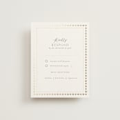 "Islamic Arch" - RSVP Cards in Scarlet by Sabrin Deirani - Front