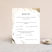"Edgy Charm" - RSVP Cards in Ivory by Kimberly FitzSimons - Front