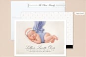 "Lucette" - Birth Announcements in Ink by Megan Davis - Assembled