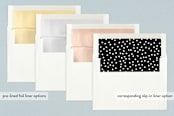 "Bold Beginnings" - Birth Announcements in Pepper by Jennifer Thomke - Slip-In Envelope Liners