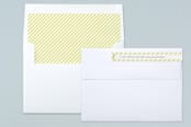 "Hello Baby" - Birth Announcements in Daffodil by Annie Clark - Liner and Label