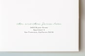 "Twin Joy" - Birth Announcements in Seaglass by Erica Krystek - FREE Recipient Addressing