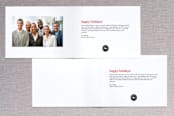 "Simply" - Retired Holiday Cards in Cherry by Lauren Chism - Interior Options