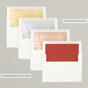"Star Bright" - Retired Holiday Cards in Sugar Plum by lena barakat - Envelope Liners