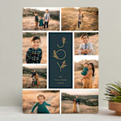 "Collected Joy" - Retired Holiday Cards in Midnight by Michelle Taylor - Front