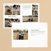 "Exclaim" - Retired Holiday Cards in Pine by Lauren Chism - Interior Options