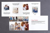 "pressed for joy" - Retired Holiday Cards in Holly by Phrosné Barwood - Interior Options