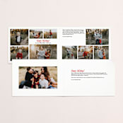 "Heart Center" - Retired Holiday Cards in Ruby by Lauren Chism - Interior Options